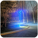 街心公園建設(shè)方興未艾，街心公園（口袋公園）面積不大，用什么樣的景觀燈才能實現(xiàn)畫龍點睛的效果呢